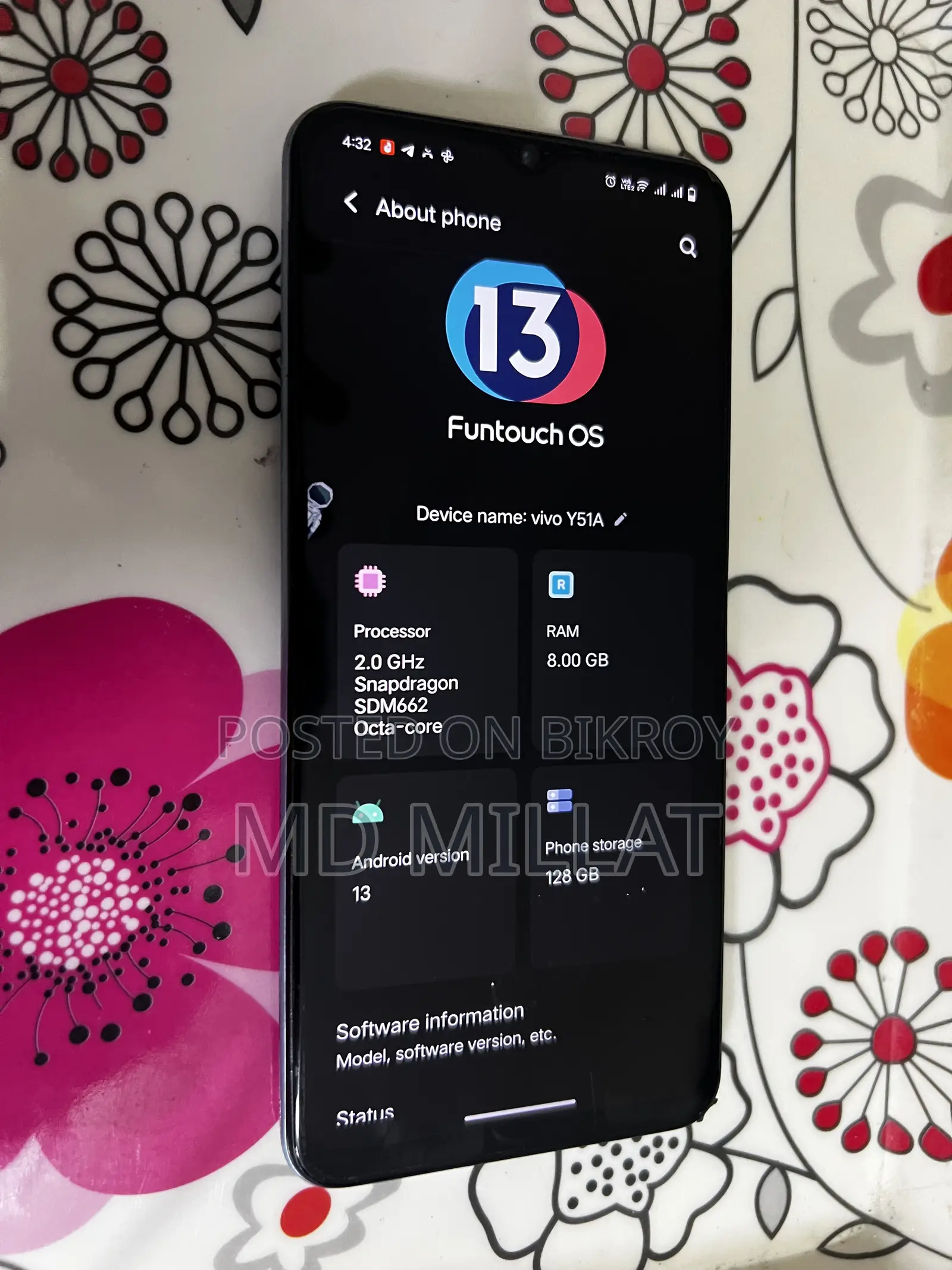Vivo Y51 16 GB Blue