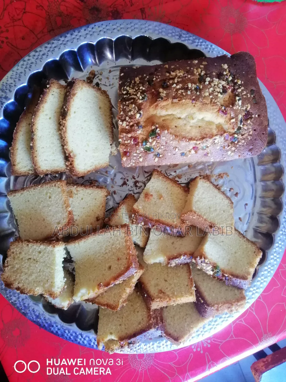 Homemade pound cake for sale