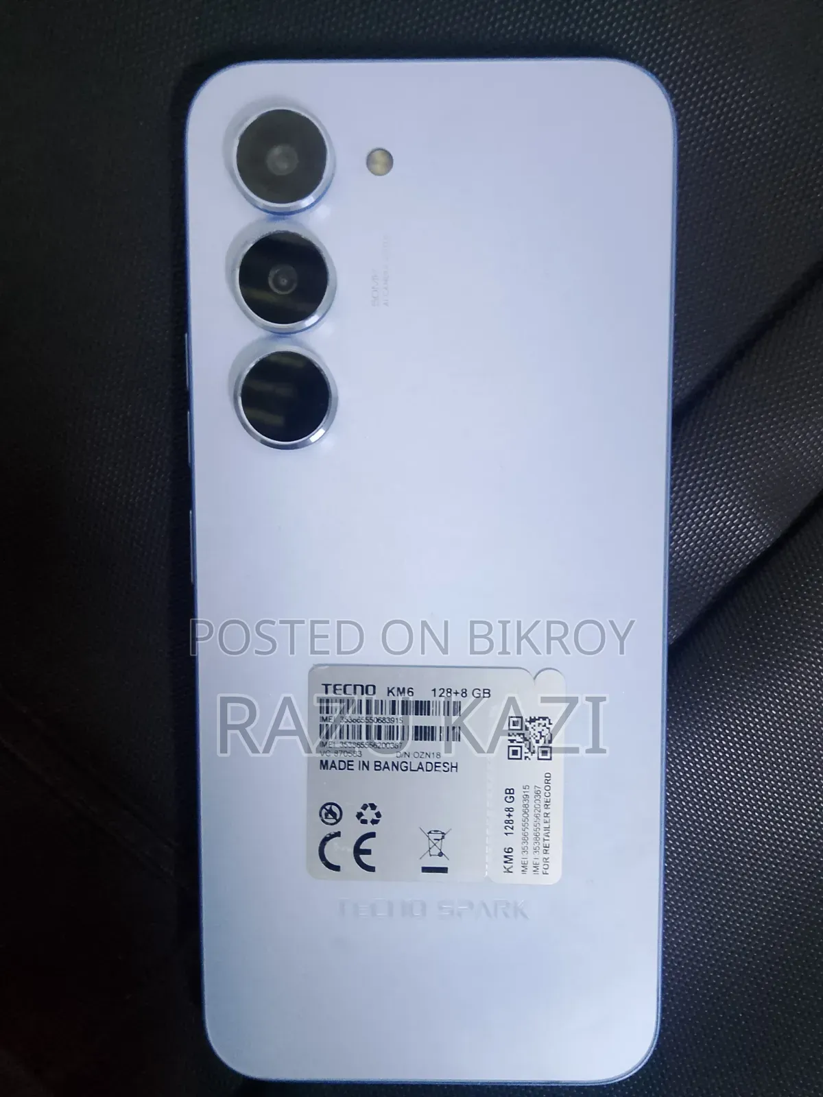 New Tecno Spark 40 Pro 128 GB Blue