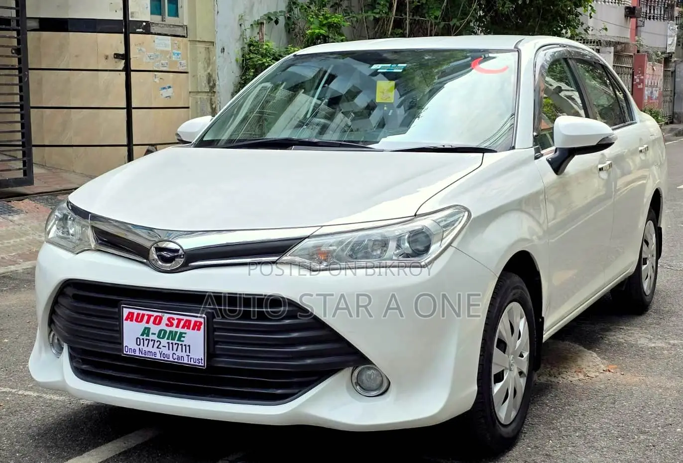 Toyota Axio 1.5 G 2WD 2016 White