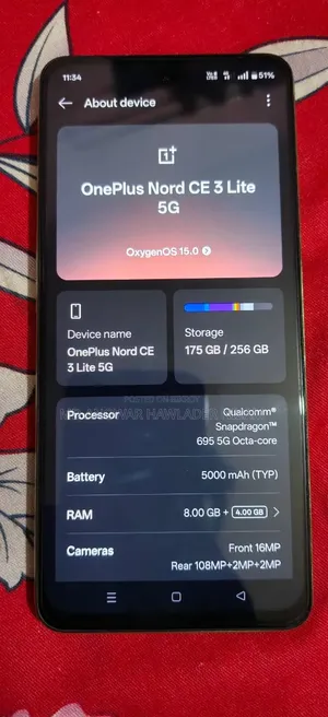 OnePlus Nord CE 3 Lite 5G 128 GB Green