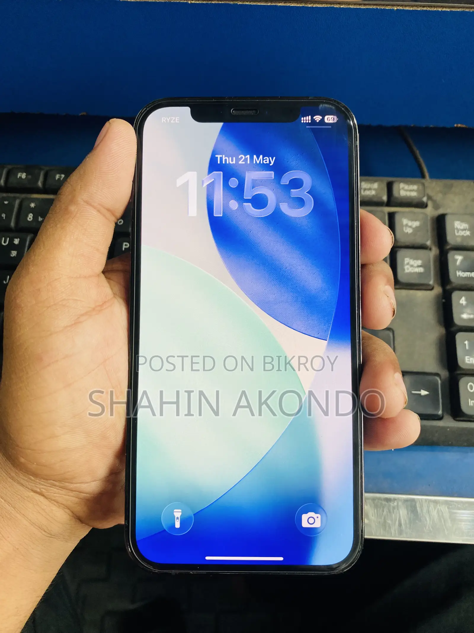 অ্যাপল আইফোন ১২ প্রো ১২৮ জিবি নীল