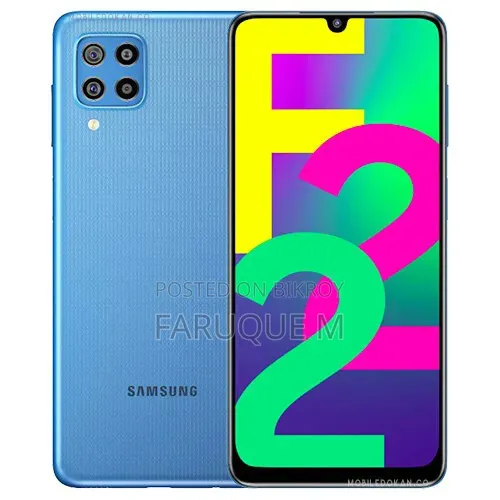 Samsung Galaxy F22 128 GB Blue