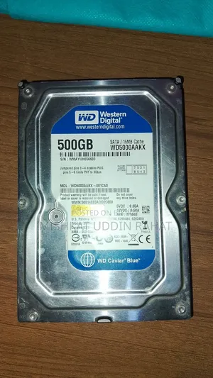 500 GB WD HDD in Good Condition