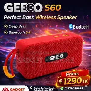 Geeoo S60 Perfect Bass Wireless Speaker