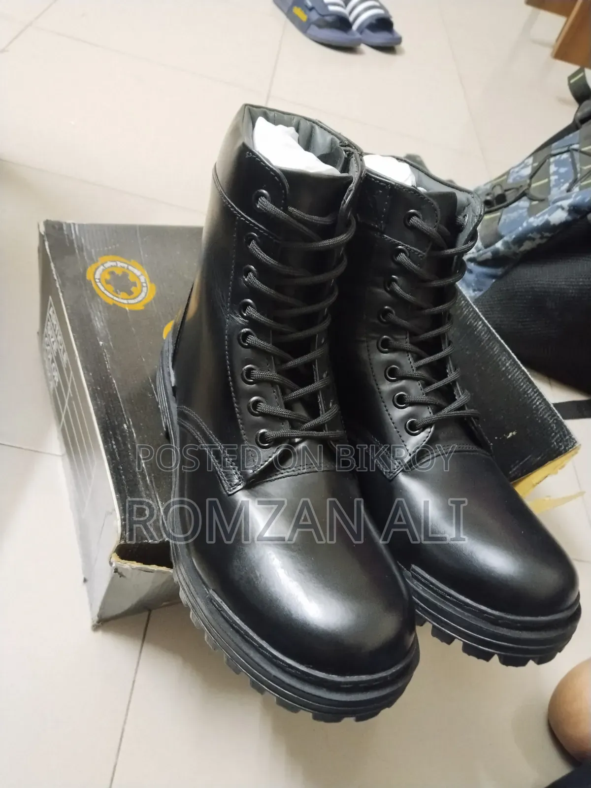 BMTF Genuine Leather Boot Size 42 | Brand New