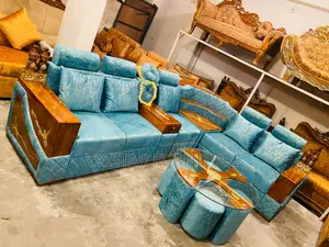 Corner Sofa with Round Table