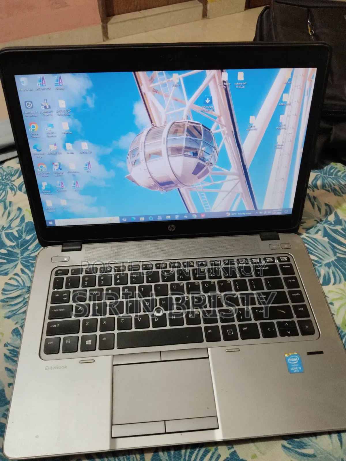 ল্যাপটপ HP EliteBook 840 G2 16GB Intel Core I5 HDD 128GB