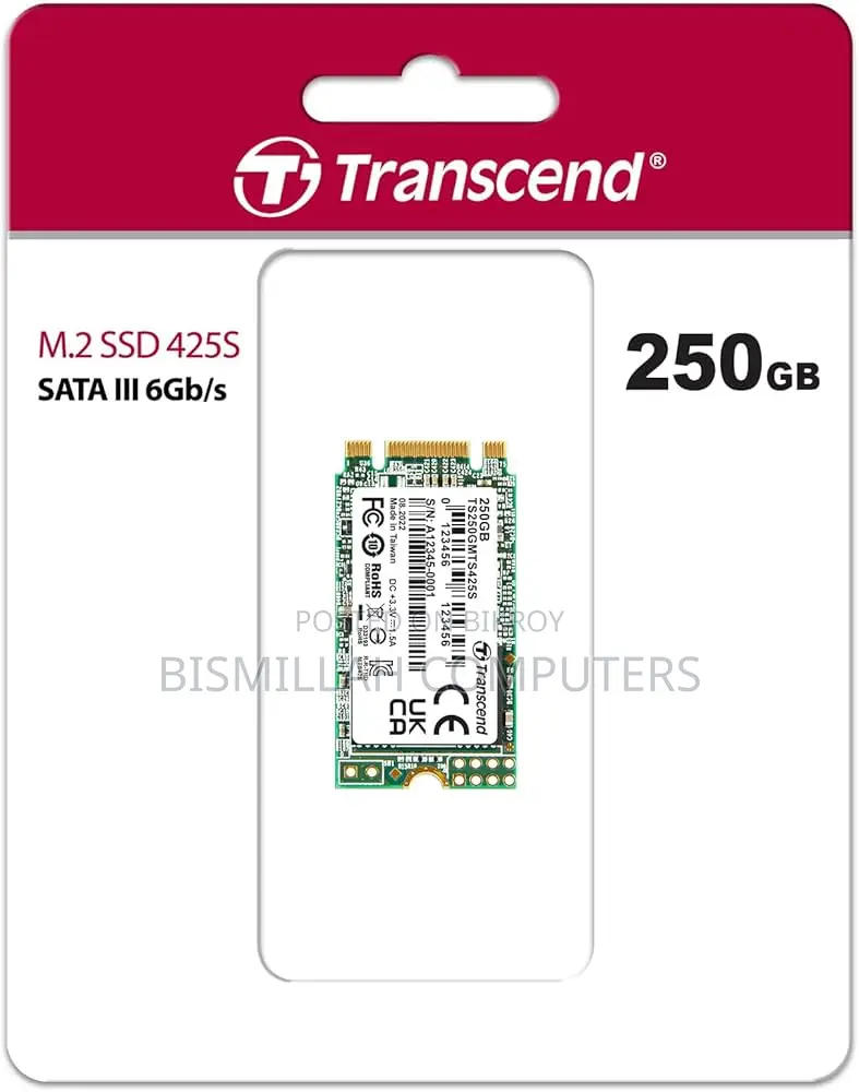 Transcend M.2 SSD 425s 250gb