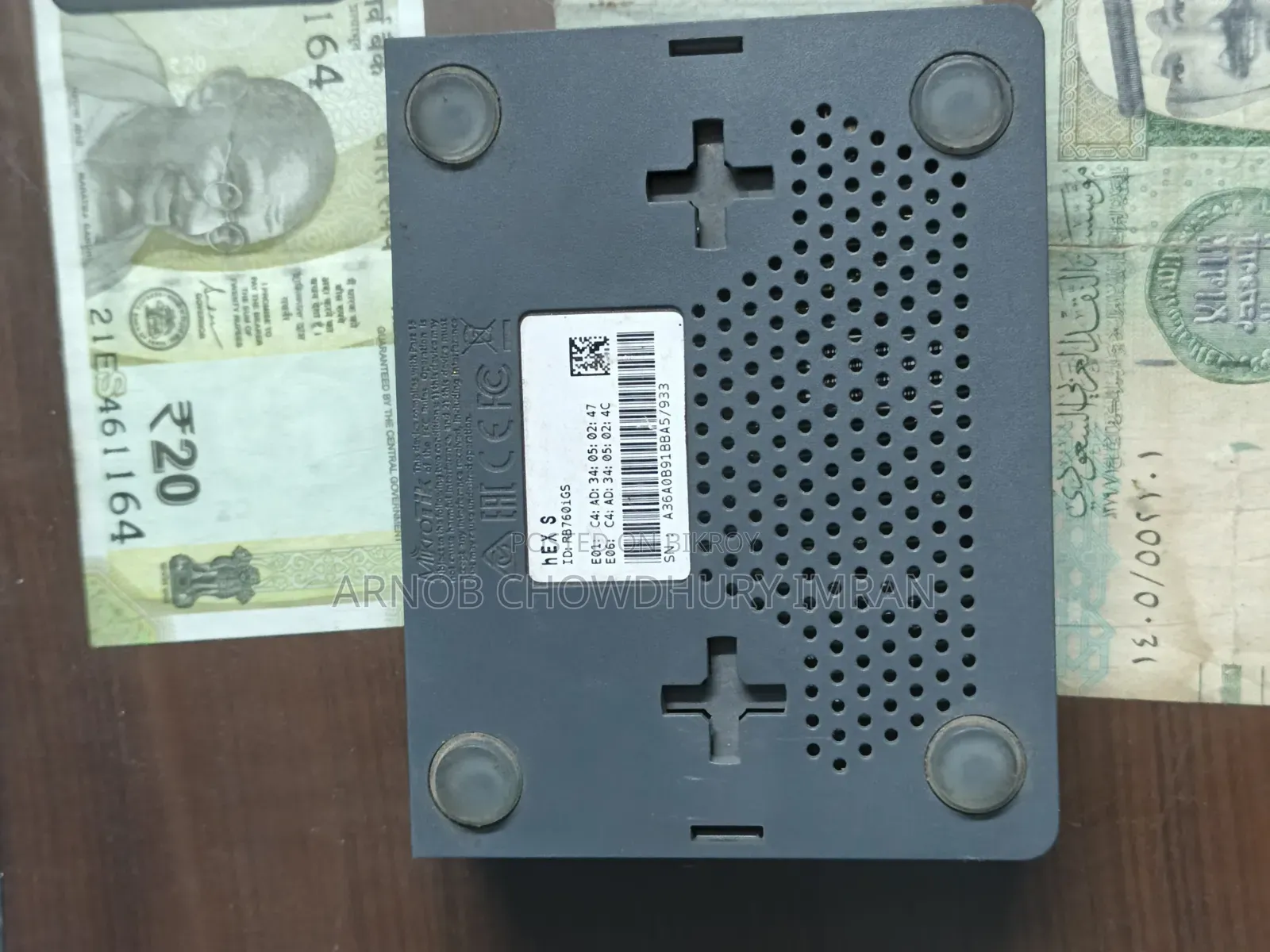 Mikrotik Hex S Rb760igs 5x Gigabit Ethernet Router