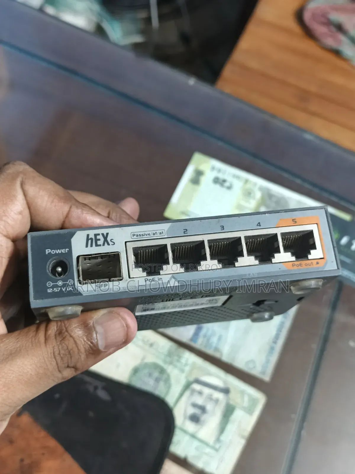 Mikrotik Hex S Rb760igs 5x Gigabit Ethernet Router