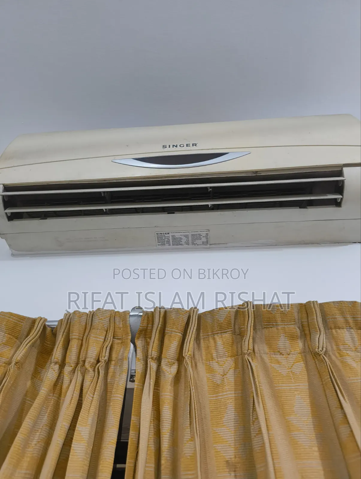 সিঙ্গার ১.৫ টন এসি