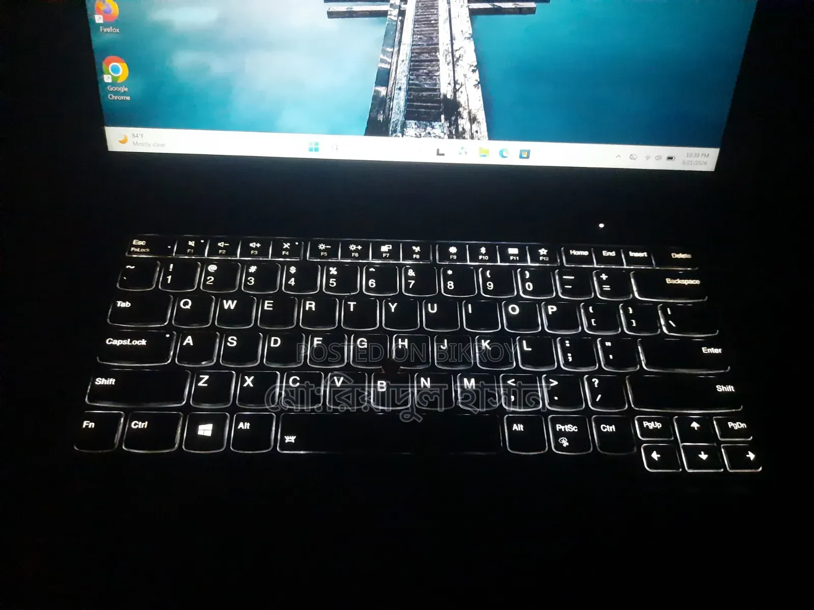ল্যাপটপ লেনোভো থিংকপ্যাড টি৪৯০এস ৮জিবি ইন্টেল কোর আই৫ এসএসডি ২৫৬জিবি