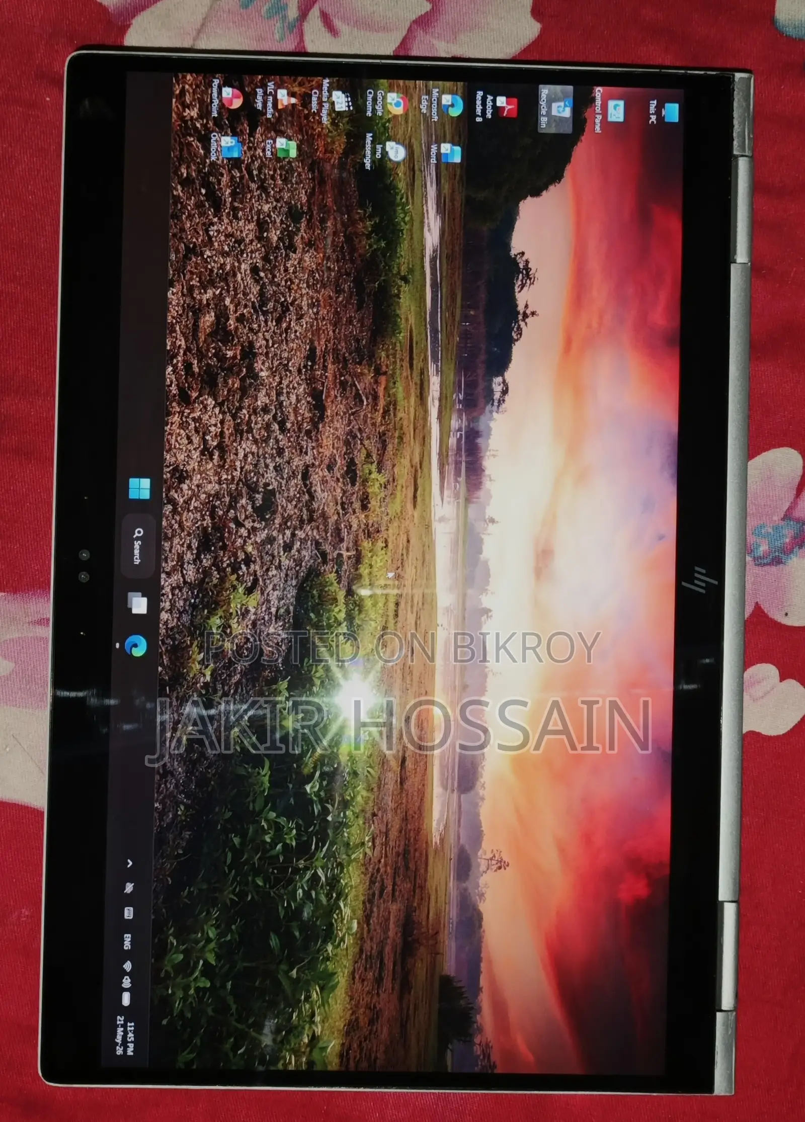 Laptop HP EliteBook X360 1030 G8 16GB Intel Core I7 SSD 256GB