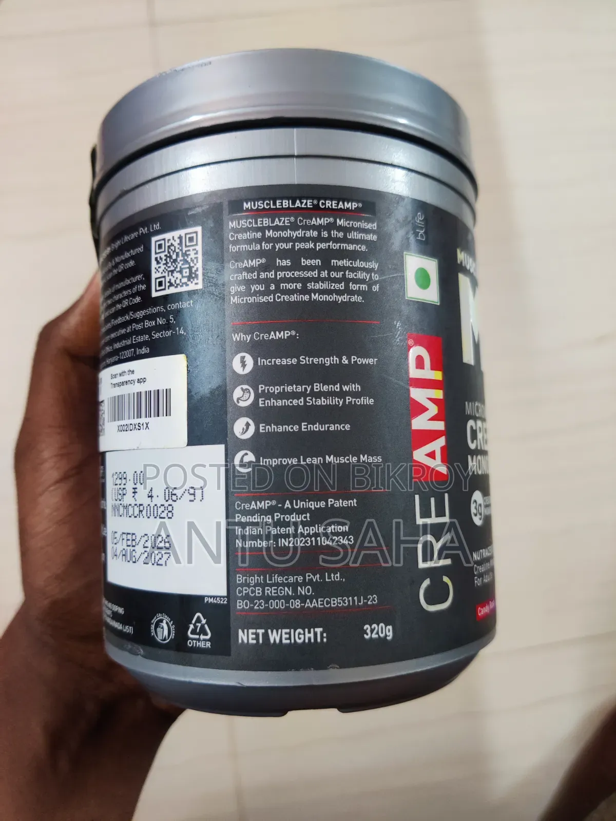 Micronised Creatine Monohydrate