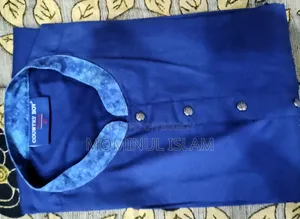 Country Boy Royal Blue Panjabi - Stylish Design