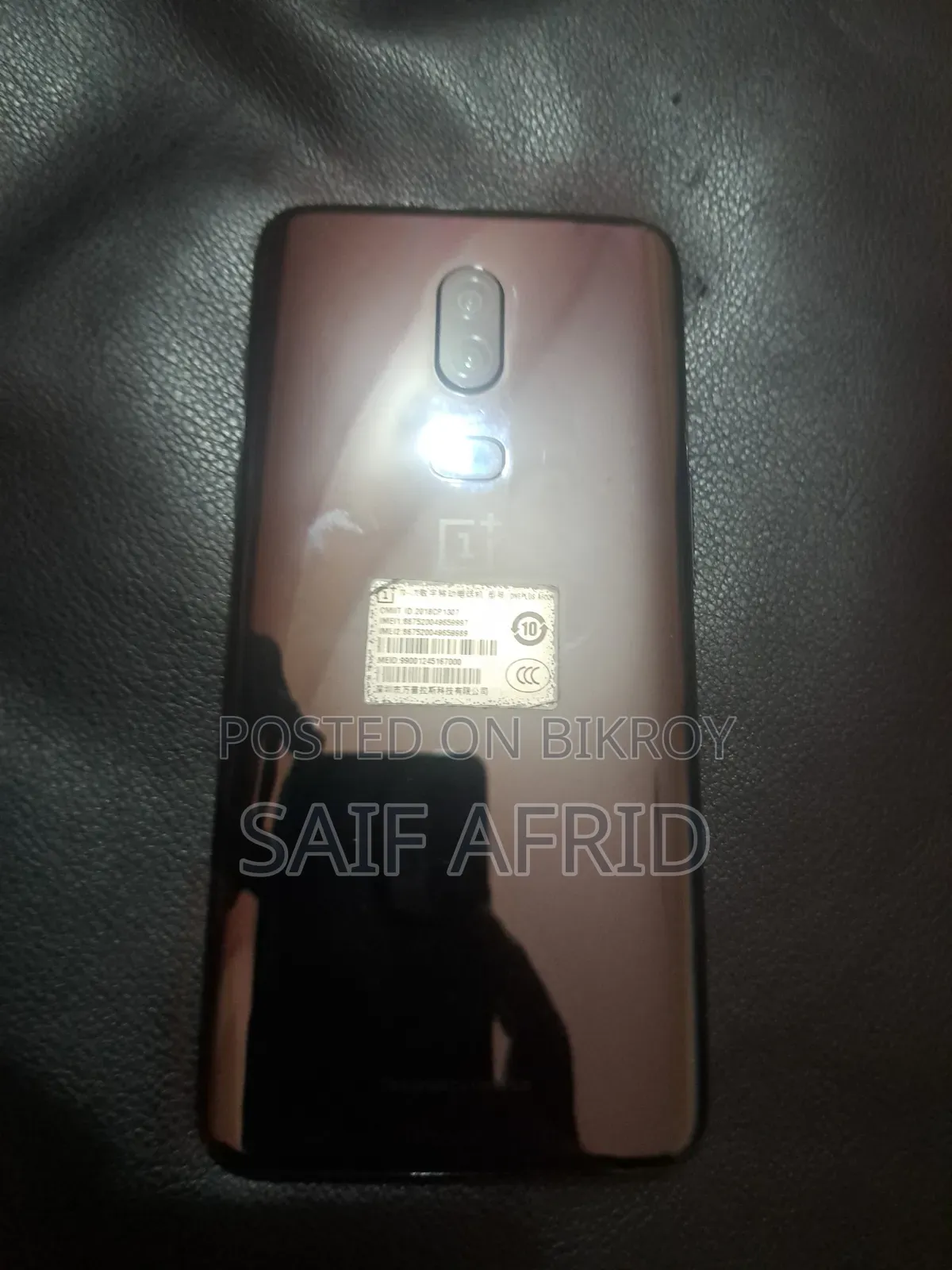 OnePlus 6 64 GB Black
