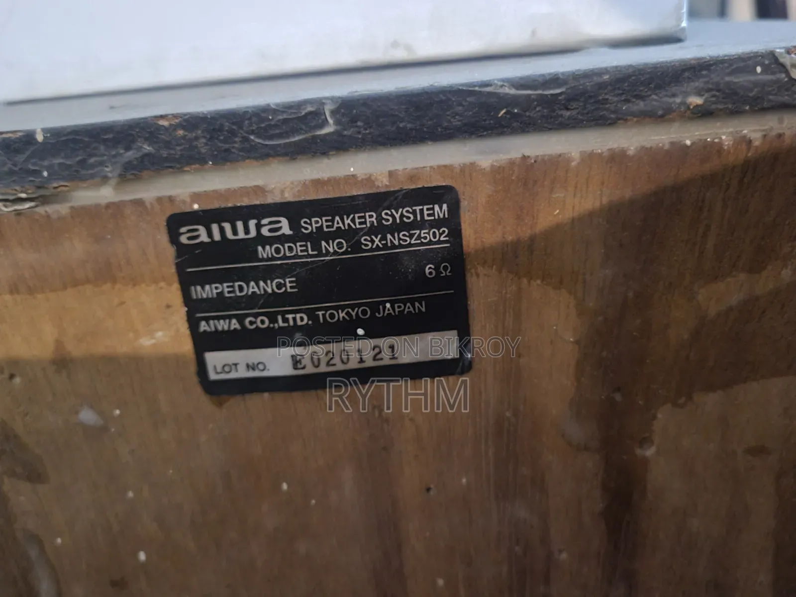 Aiwa Big Size Speaker