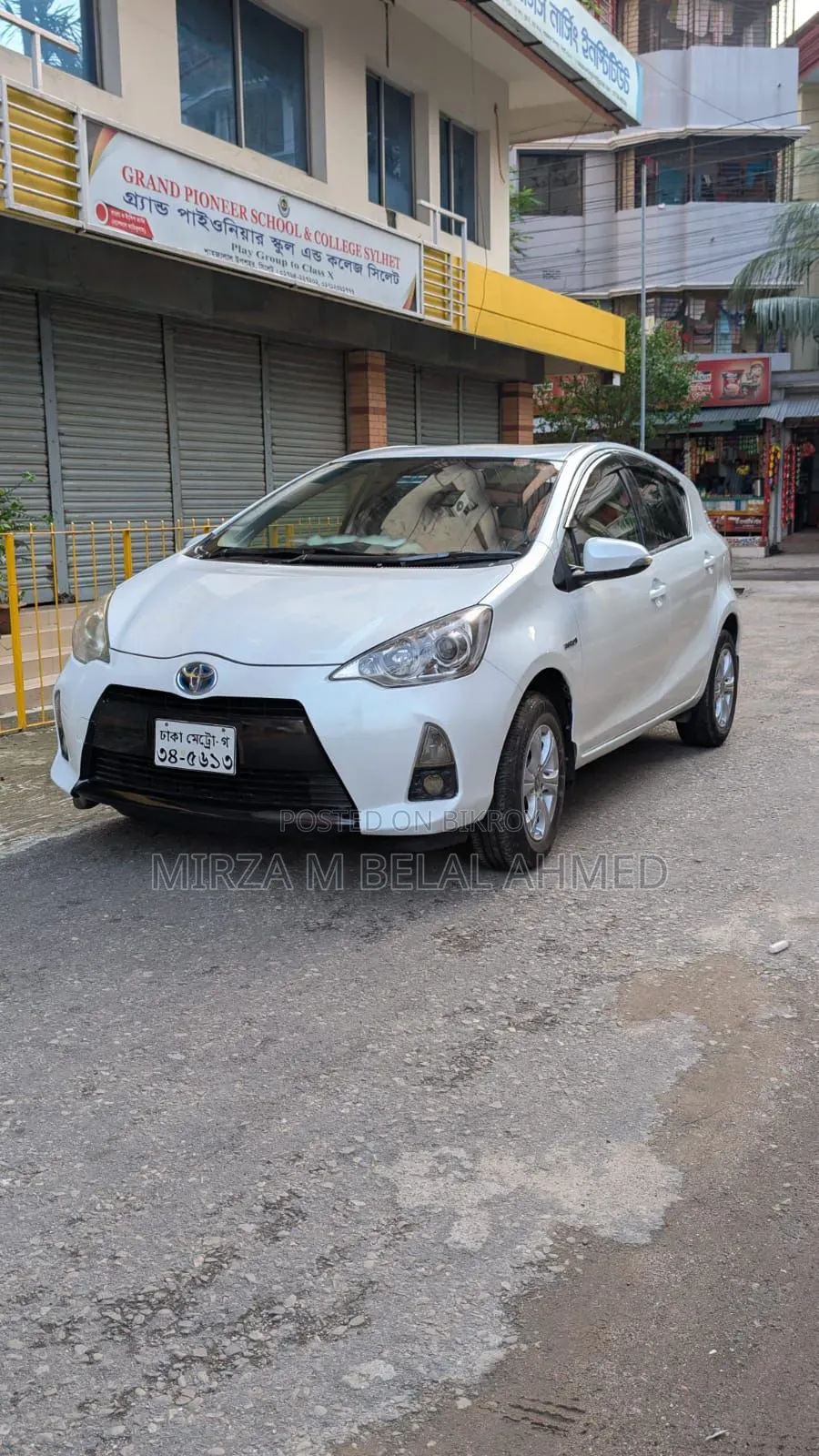 Toyota Aqua 2013 Pearl