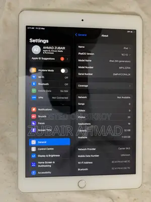Apple iPad 5 (2022) 32 GB White