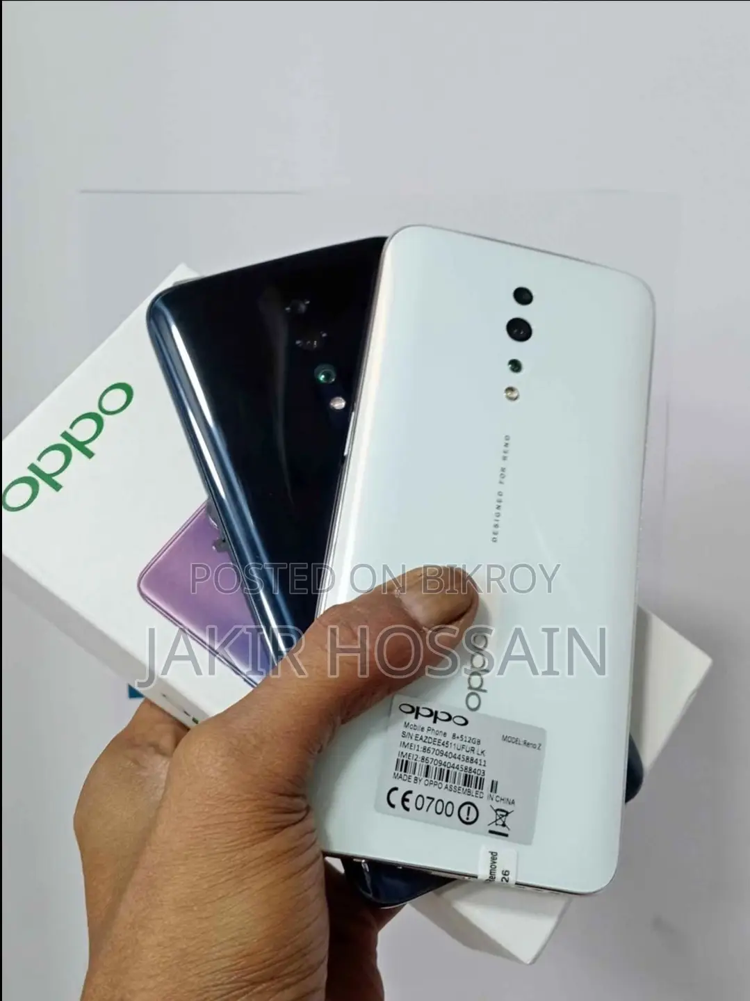Oppo Reno Z 256 GB White