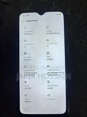 Oppo Reno Z 256 GB White