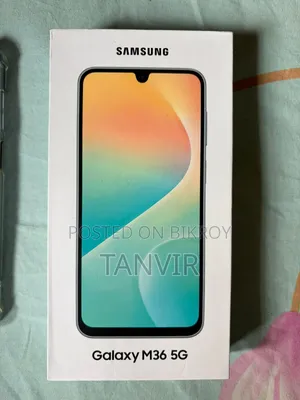 নতুন Samsung Galaxy M36 5G ১২৮ জিবি ব্ল্যাক