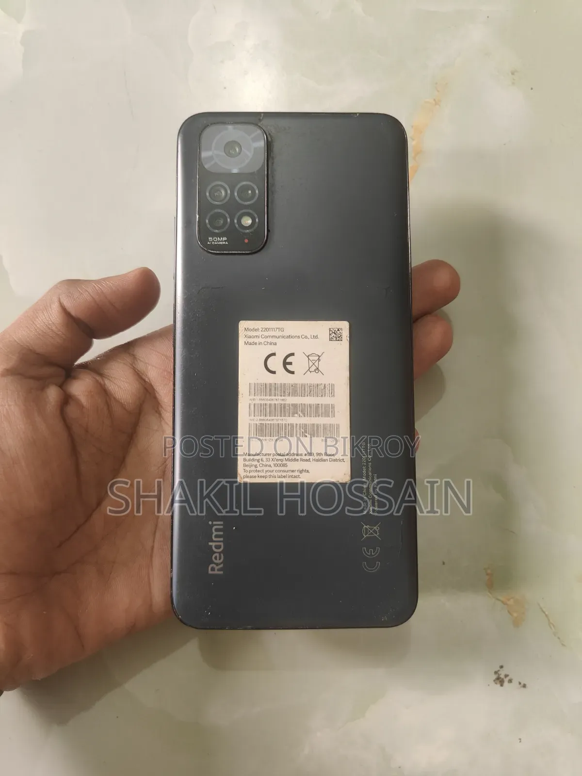 Xiaomi Redmi Note 11 128 GB Gray