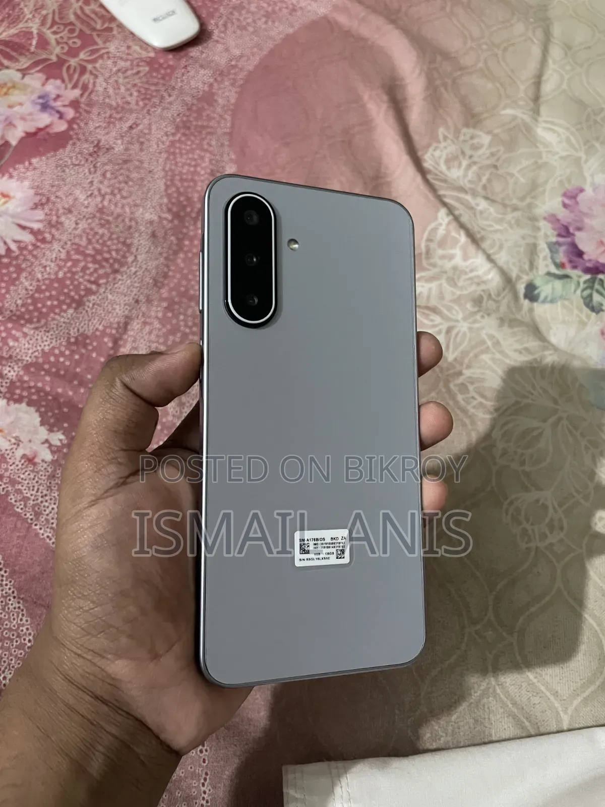 স্যামসাং গ্যালাক্সি এ১৭ ৫জি ১২৮ জিবি গ্রে