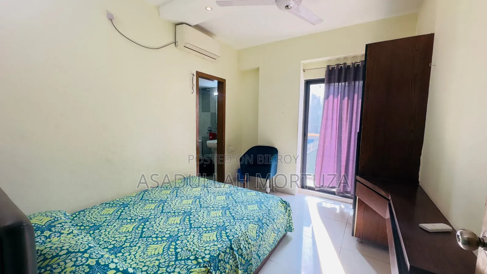 বসুন্ধরায় ভাড়ার জন্য ৩ বেডরুমের ফার্নিশড অ্যাপার্টমেন্ট
