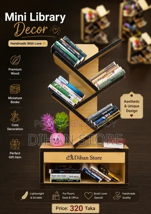 Mini Library Decoration