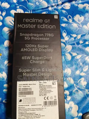 Realme GT Master Edition 128 GB Gray