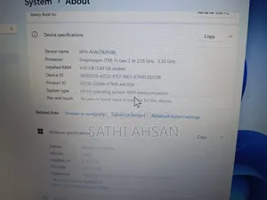 Laptop Samsung Galaxy Book4 4GB Nvidia HDD 16 GB
