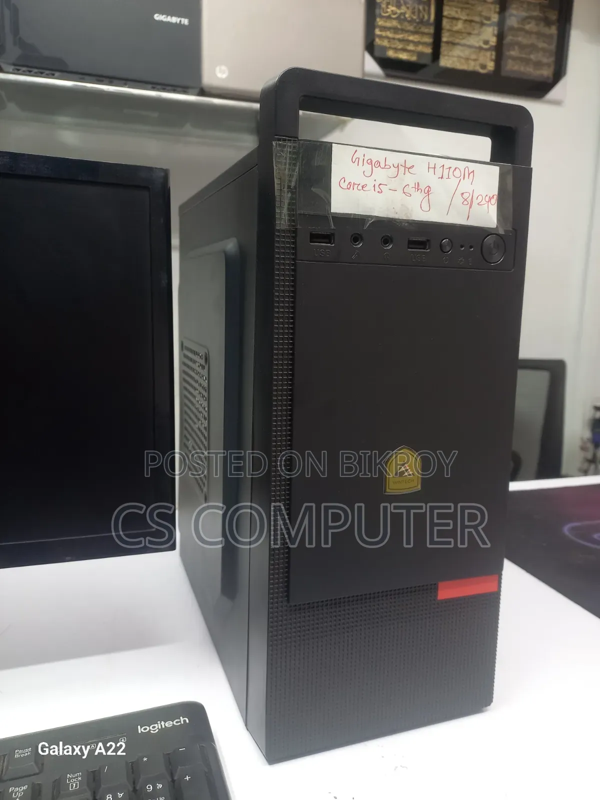 Gigabyte GA-H110MSTX-HD3-ZK 8GB Intel Core I5 SSD 256GB