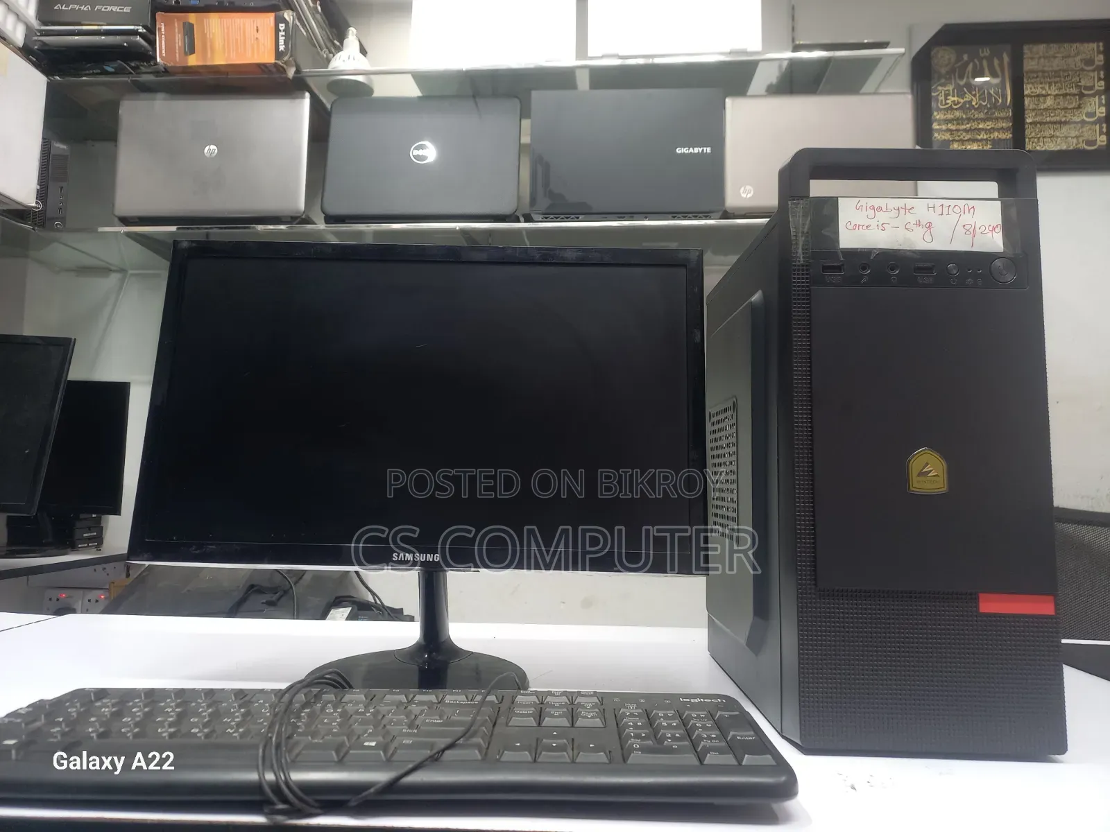 Gigabyte GA-H110MSTX-HD3-ZK 8GB Intel Core I5 SSD 256GB