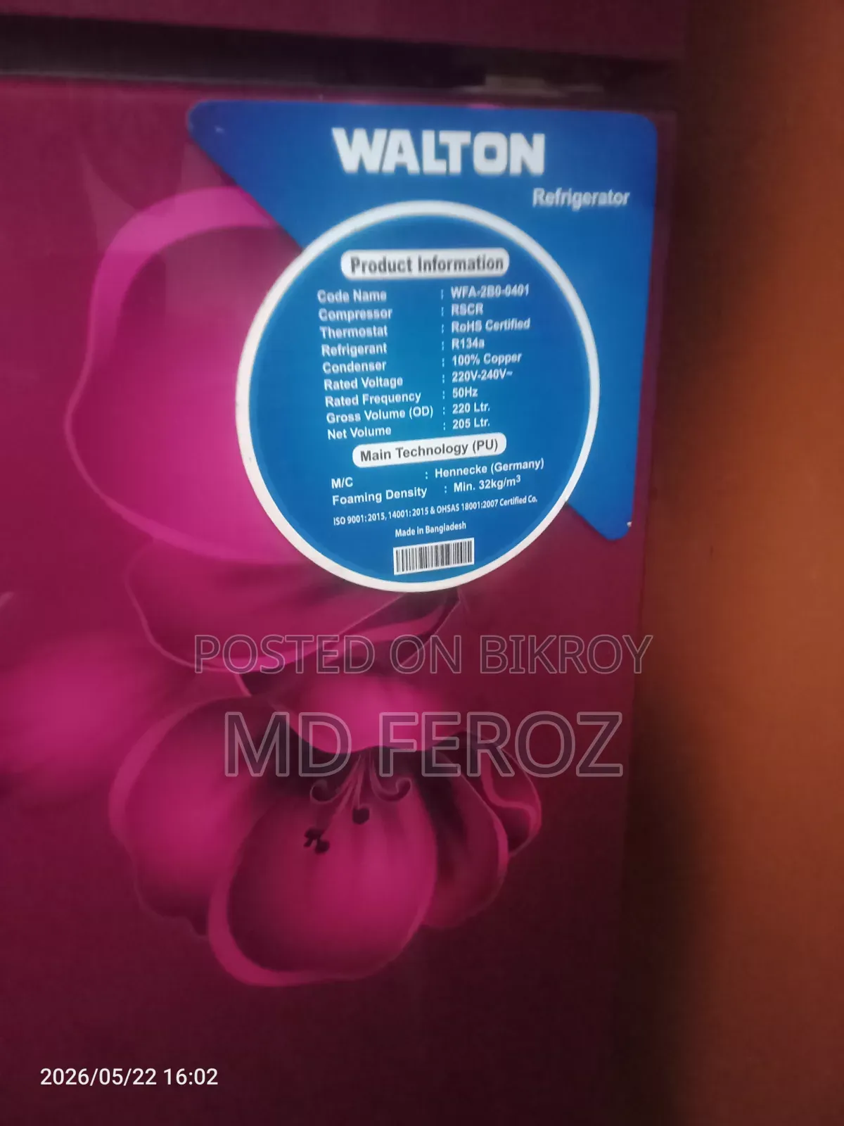 High-Quality Refrigerator
