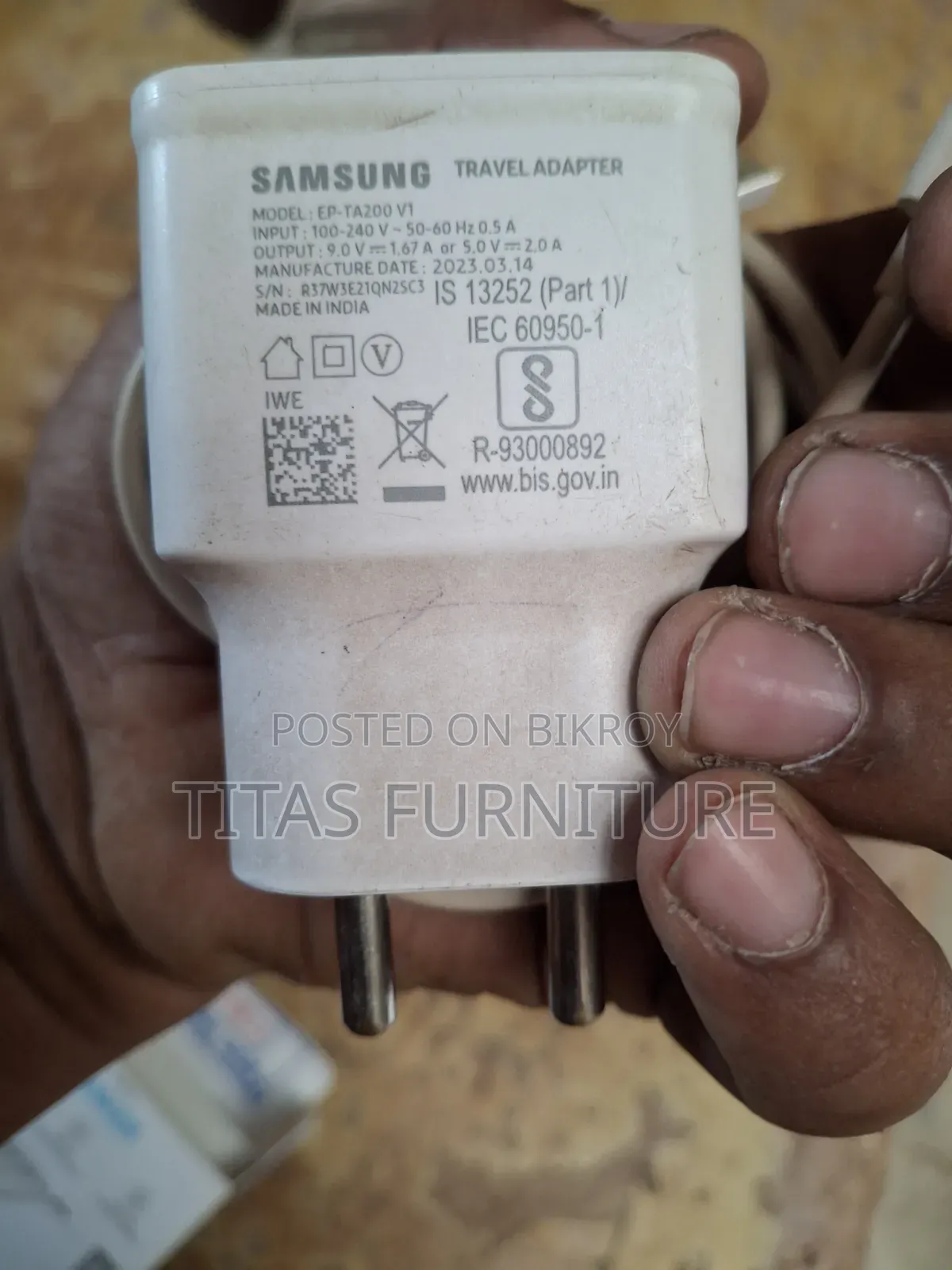 For Sale: Original Samsung 15W Fast Charger