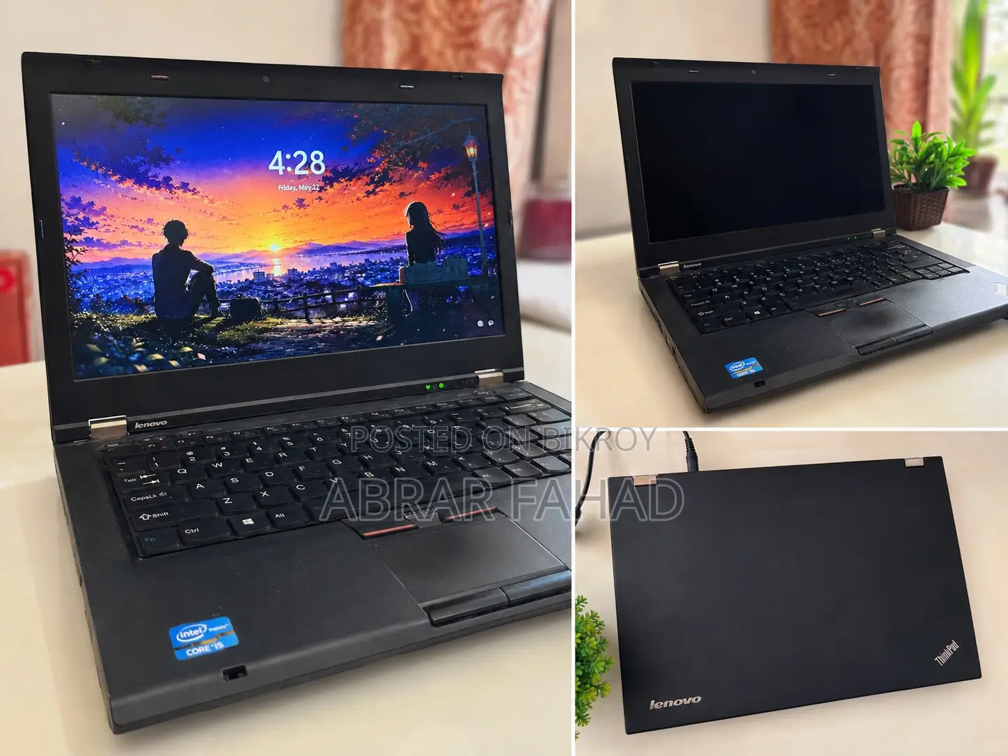 Laptop Lenovo ThinkPad T420 4GB Intel Core I5 SSD 256GB