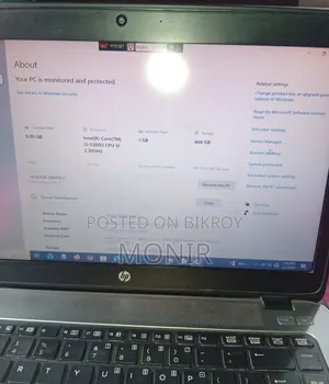 Laptop HP EliteBook 840 G8 8GB Intel Core I5 HDD+SSD 500GB