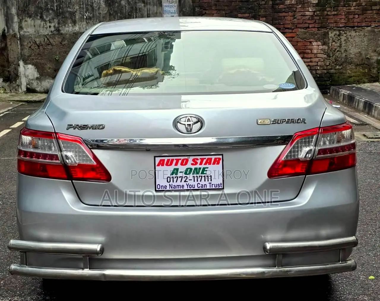 Toyota Premio 1.5 FWD 2012 Silver