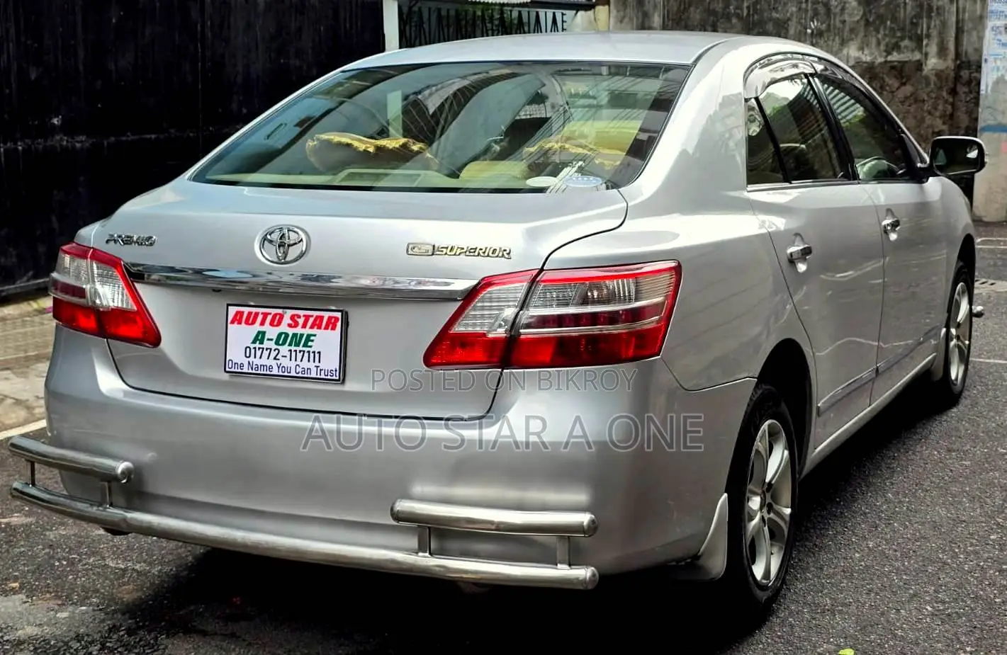 Toyota Premio 1.5 FWD 2012 Silver