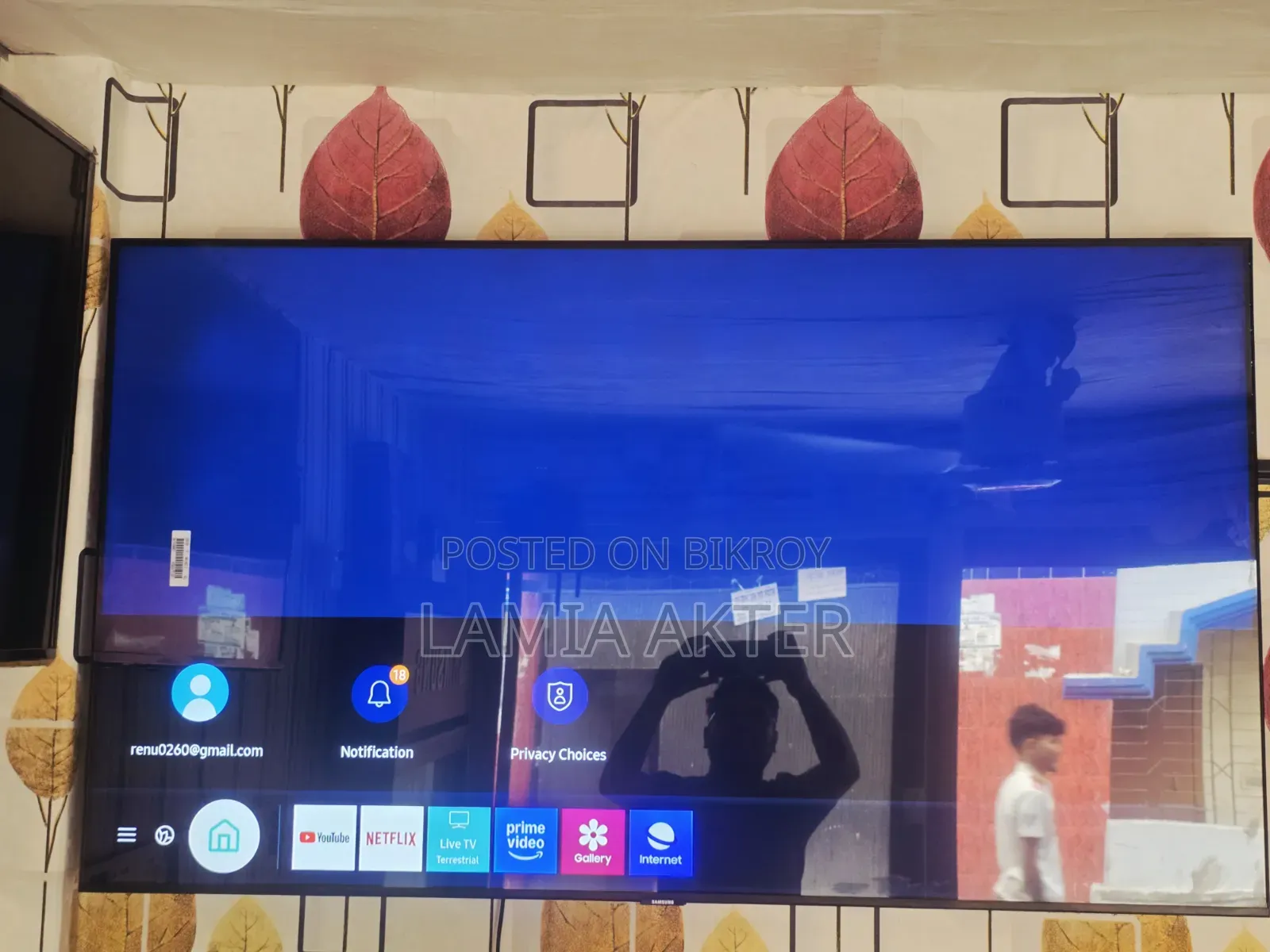 Samsung 55" Voice Control TV (Replacement Guarantee)
