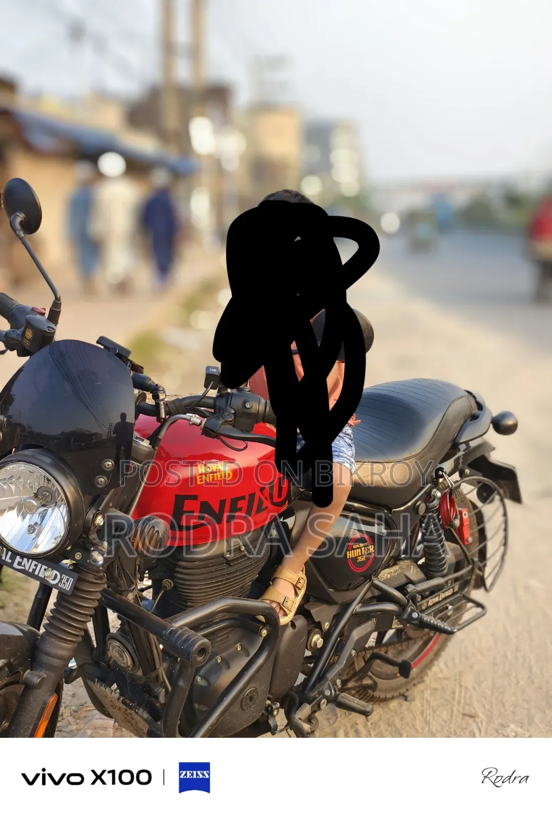 Royal Enfield Hunter 350 2025 Red