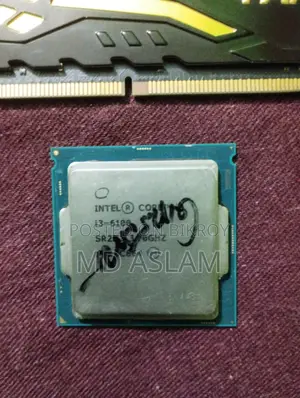 Intel Core I3 6th Gen Processor + Apacer 4gb Ddr4 Ram + Intel Original
