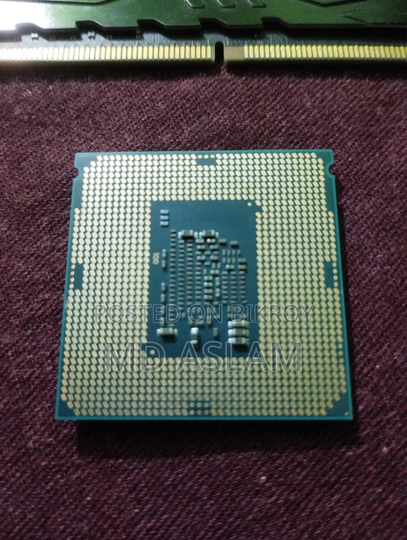 Intel Core I3 6th Gen Processor + Apacer 4gb Ddr4 Ram + Intel Original