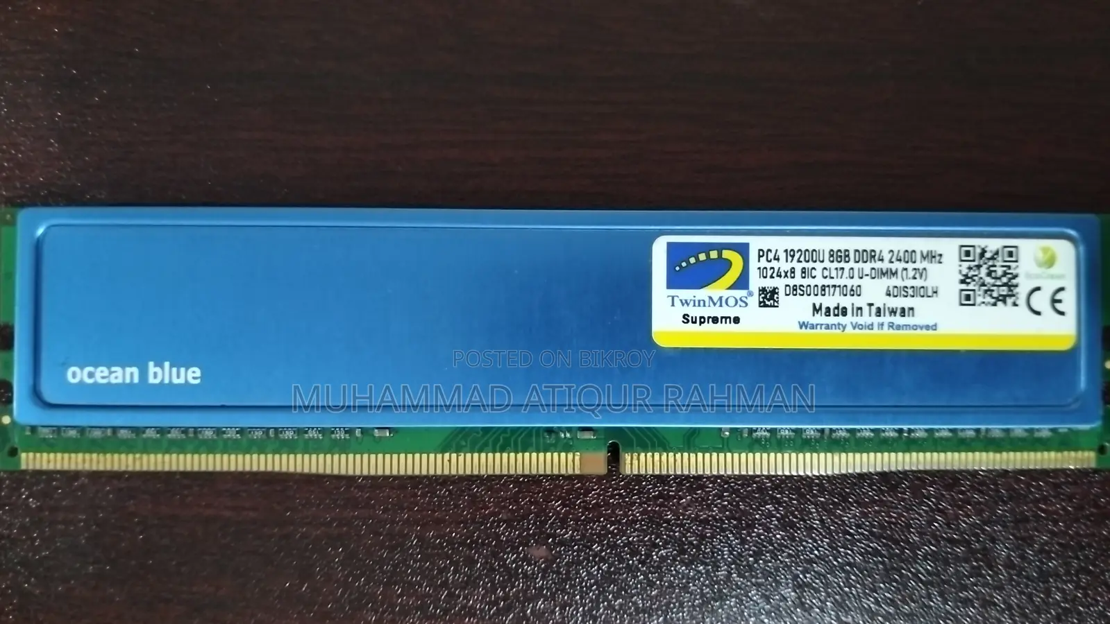 Desktop RAM DDR4 8GB