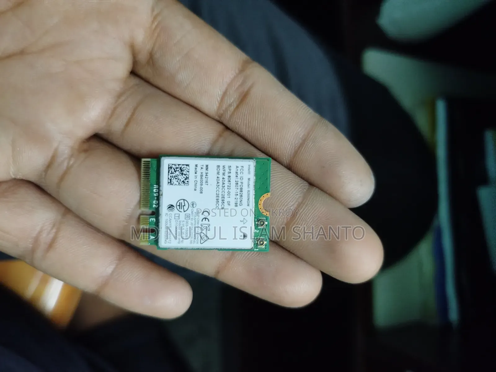 This Is An Intel Dual Band Wireless-ac 8260 Network Card.