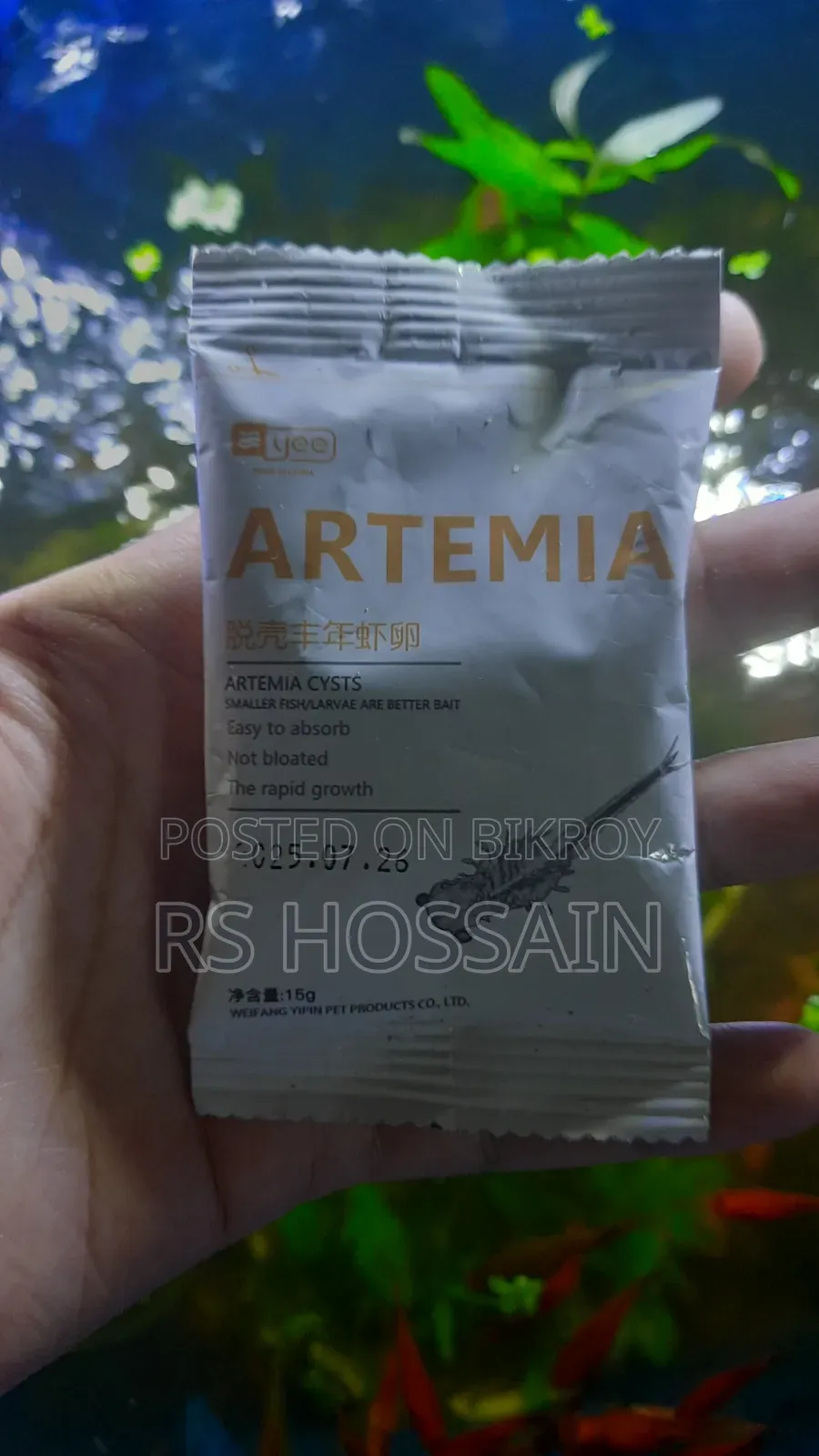 Fish Food Supplements