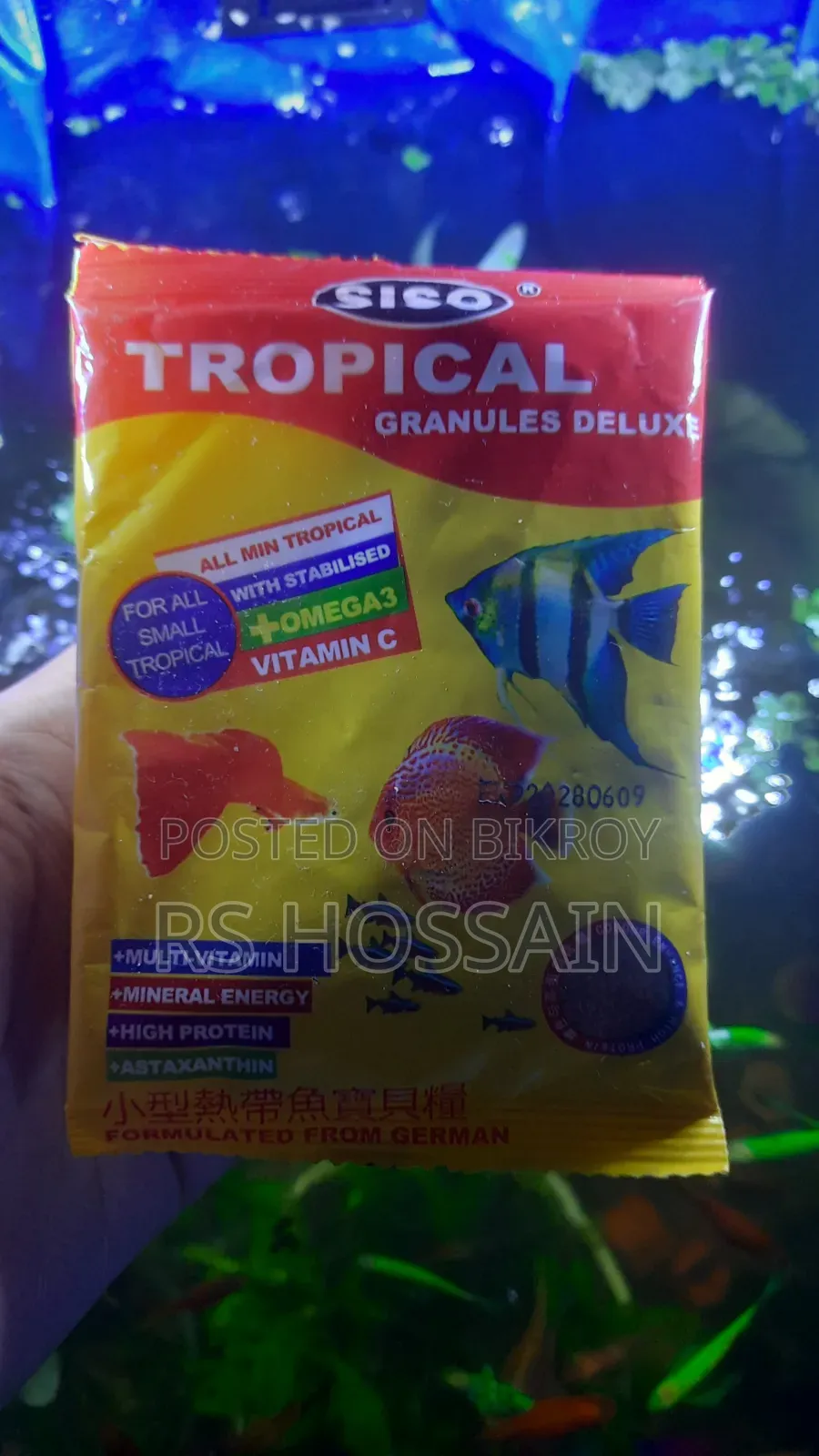 Fish Food Supplements