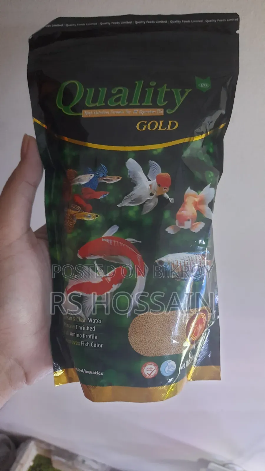 Fish Food Supplements